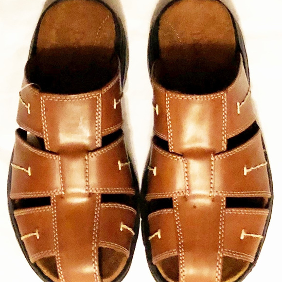 dexter mens leather sandals